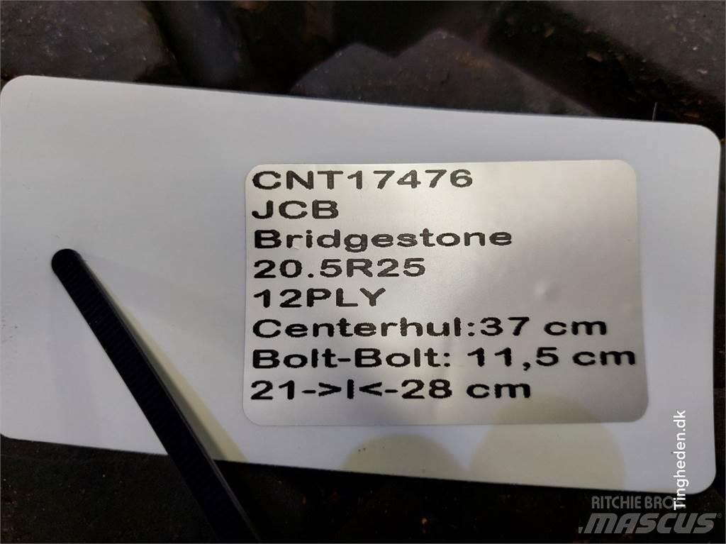 JCB 25 20.5R25 Pneumatiky, kolesá a ráfiky