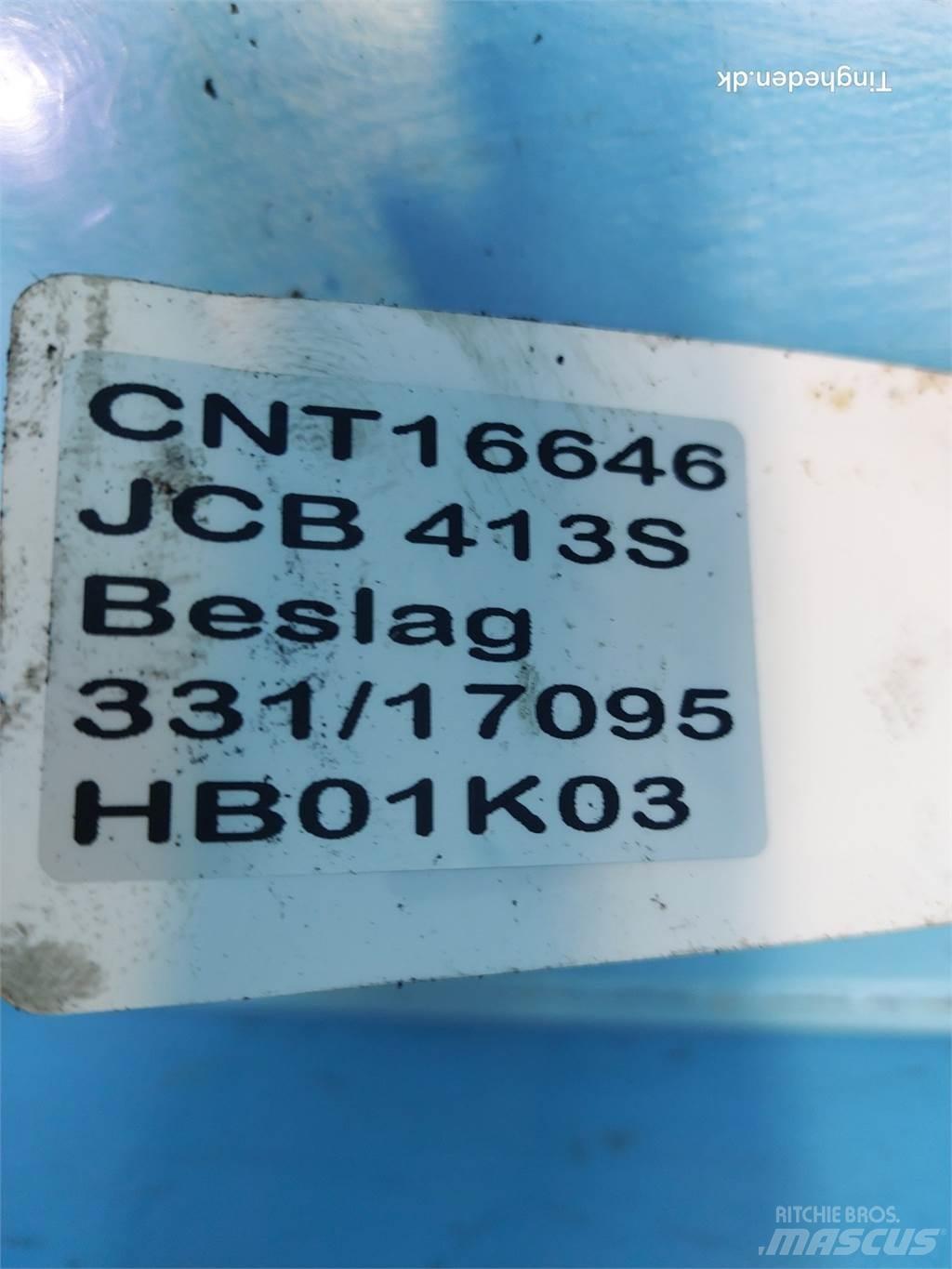 JCB 413S Výložníky a lyžice