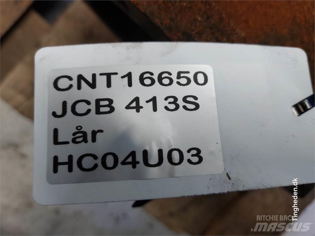 JCB 413S Nápravy