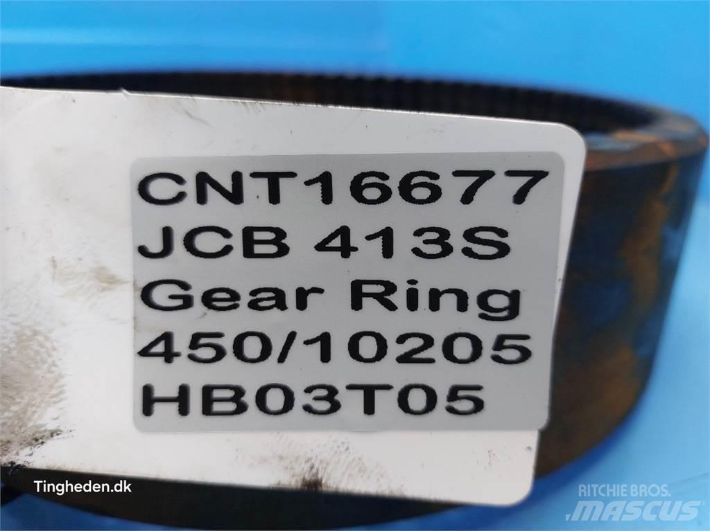 JCB 413S Nápravy