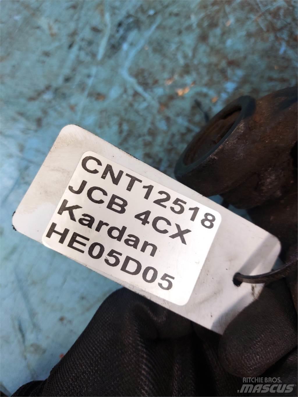 JCB 4CX Nápravy