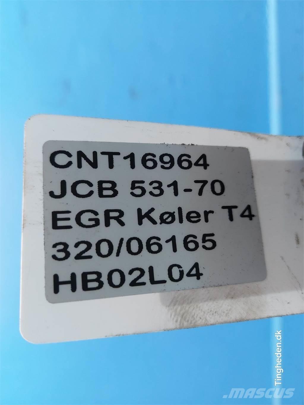 JCB 531-70 Radiátory