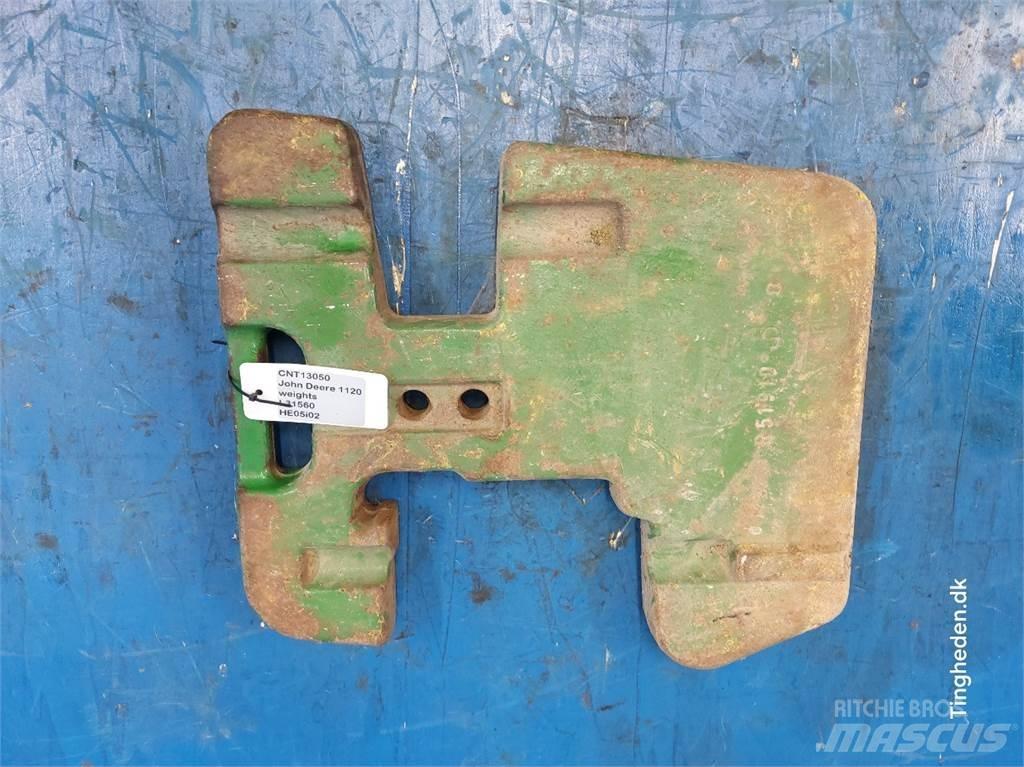 John Deere 1120 Predné závažie