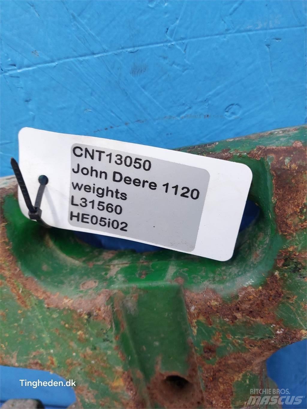 John Deere 1120 Predné závažie