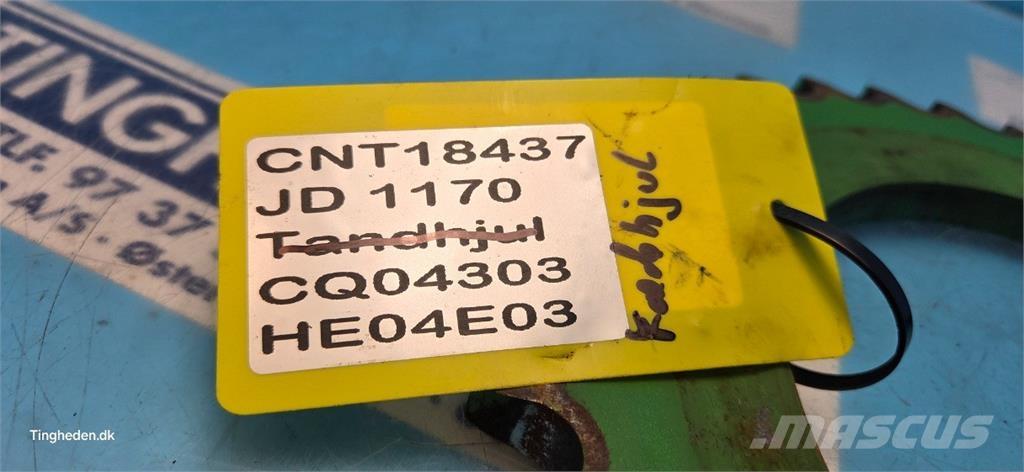 John Deere 1170 Ďalšie poľnohospodárske stroje