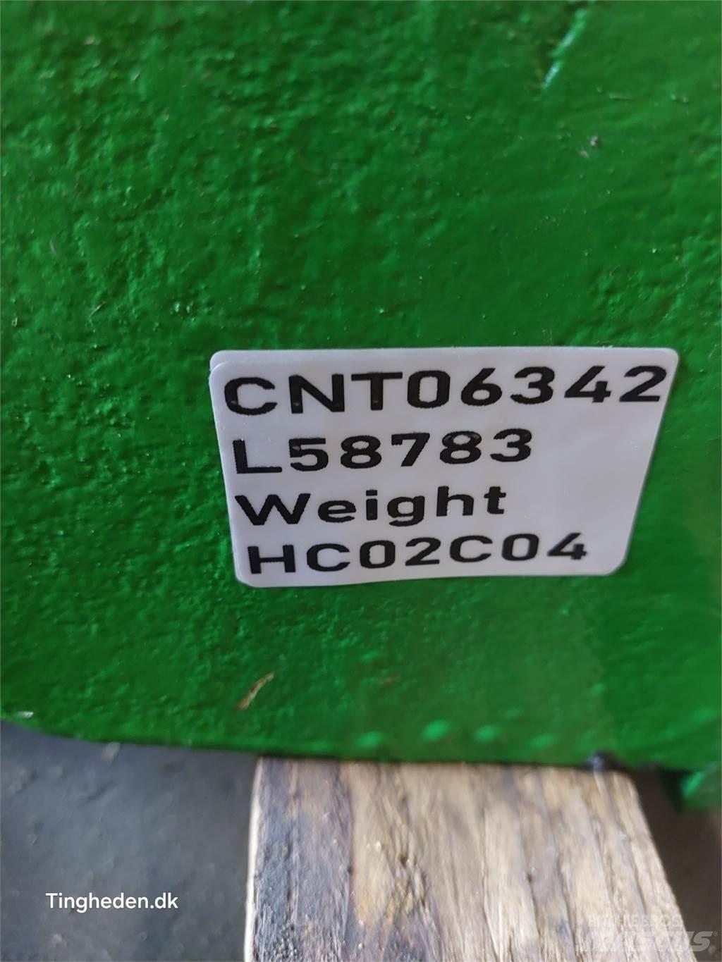 John Deere 1850 Predné závažie