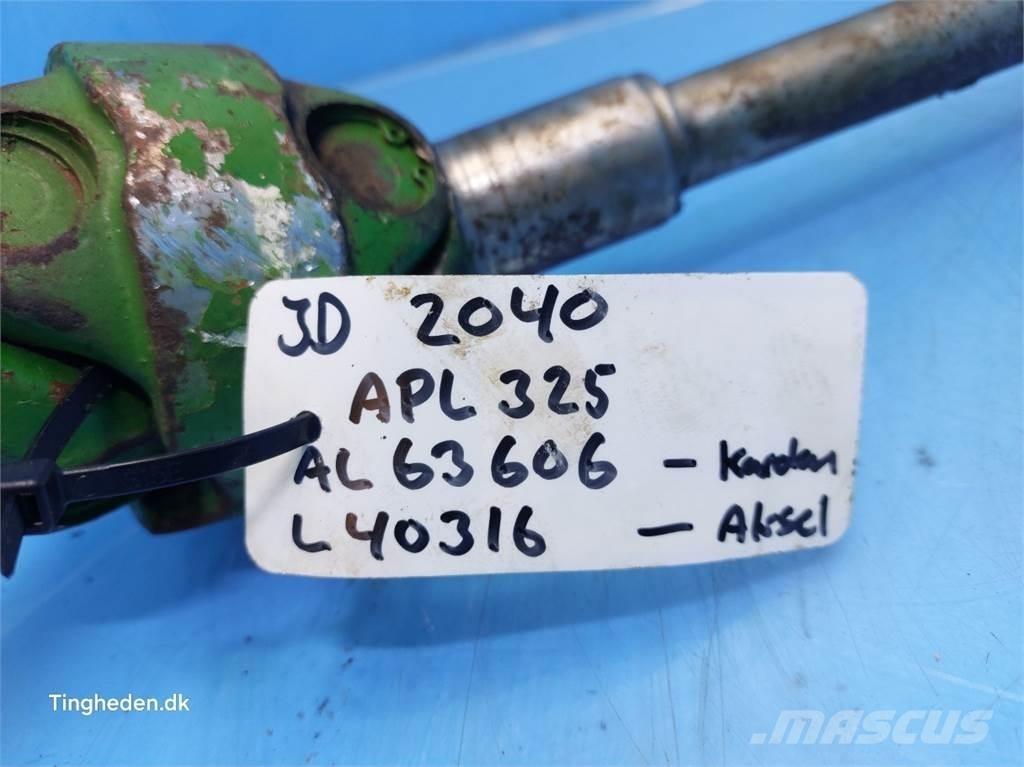 John Deere 2040 Ďalšie príslušenstvo traktorov