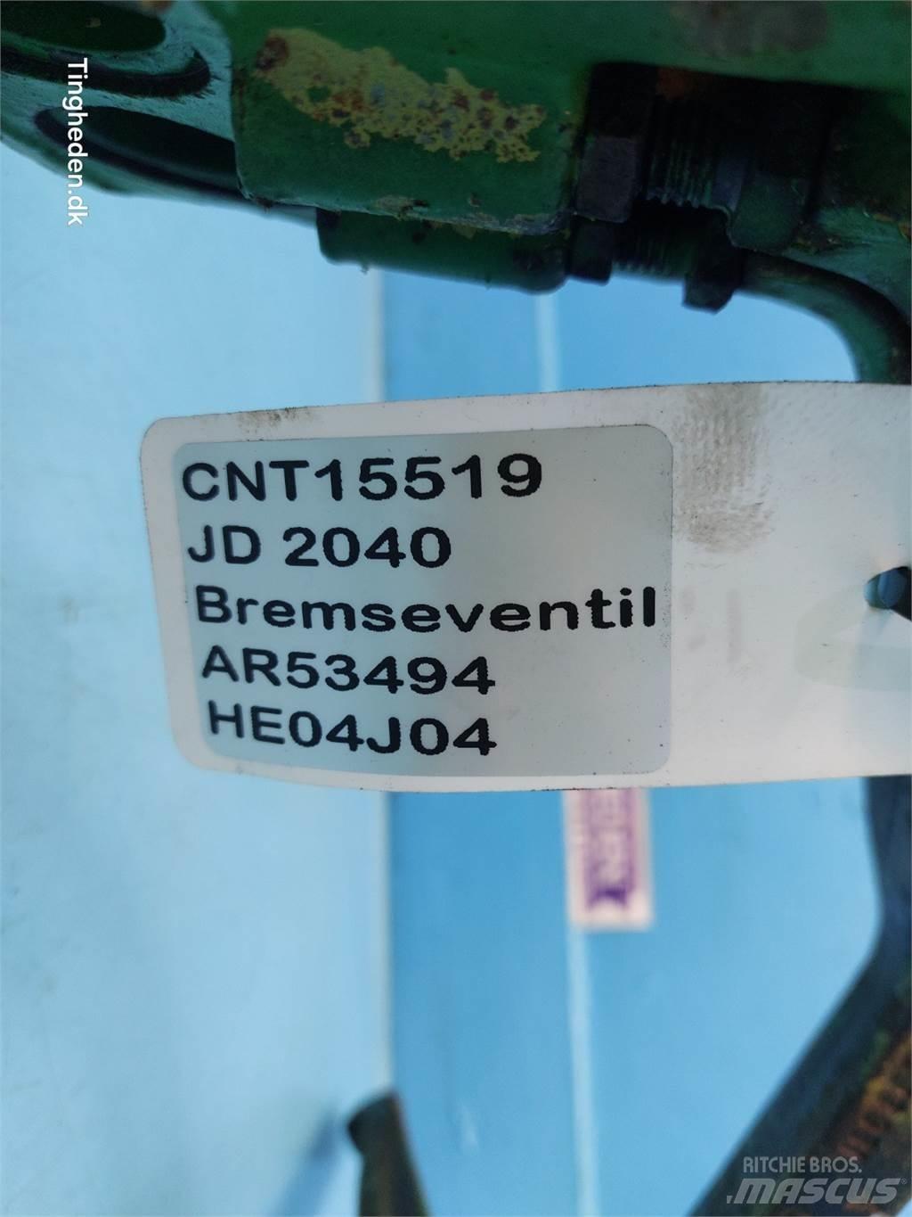John Deere 2040 Hydraulika