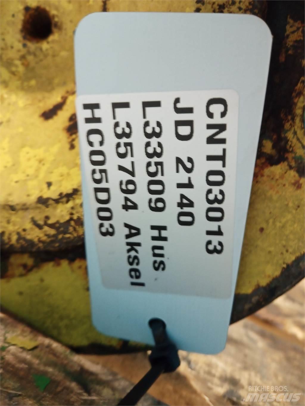 John Deere 2140 Ďalšie príslušenstvo traktorov