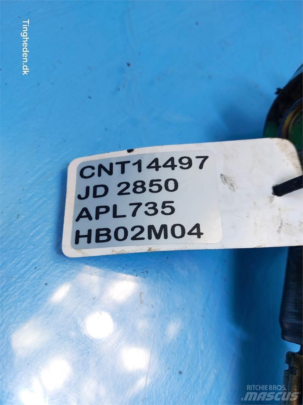 John Deere 2850 Ďalšie príslušenstvo traktorov