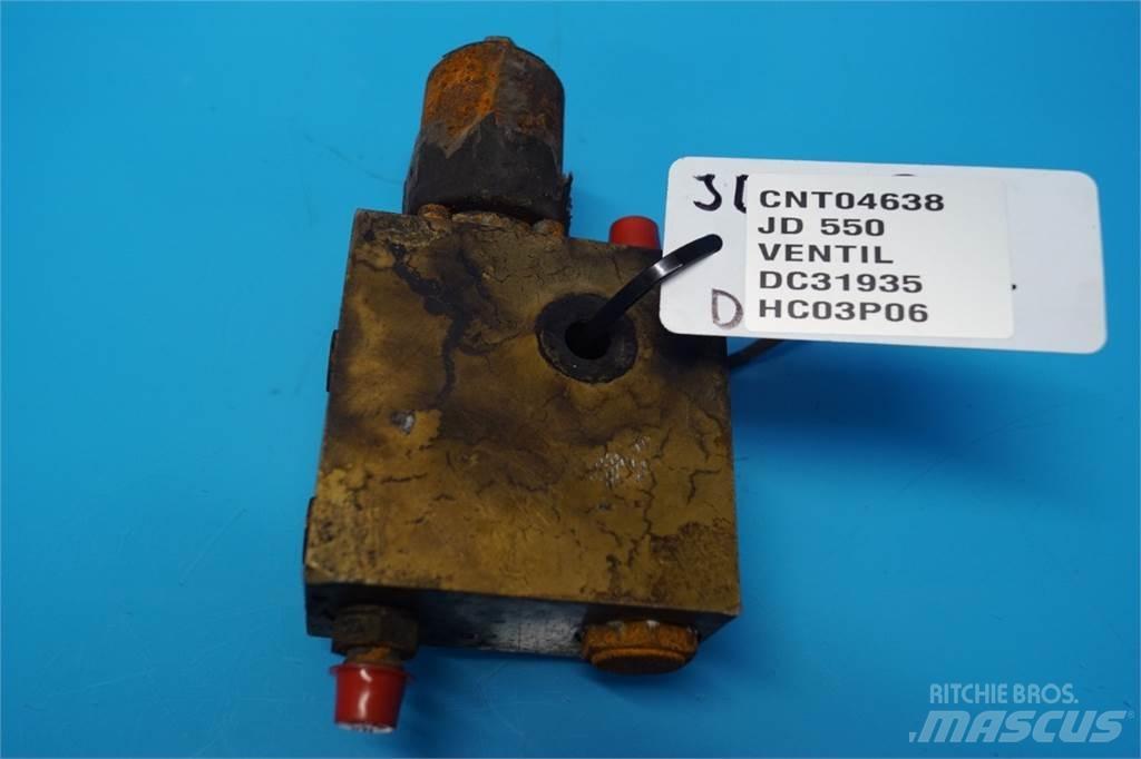 John Deere 550 Hydraulika