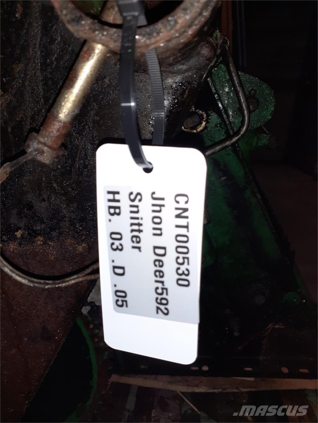 John Deere 592 Ďalšie poľnohospodárske stroje