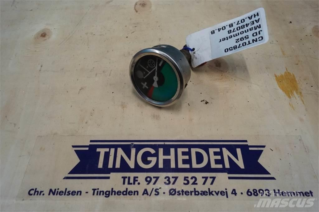 John Deere 592 Hydraulika