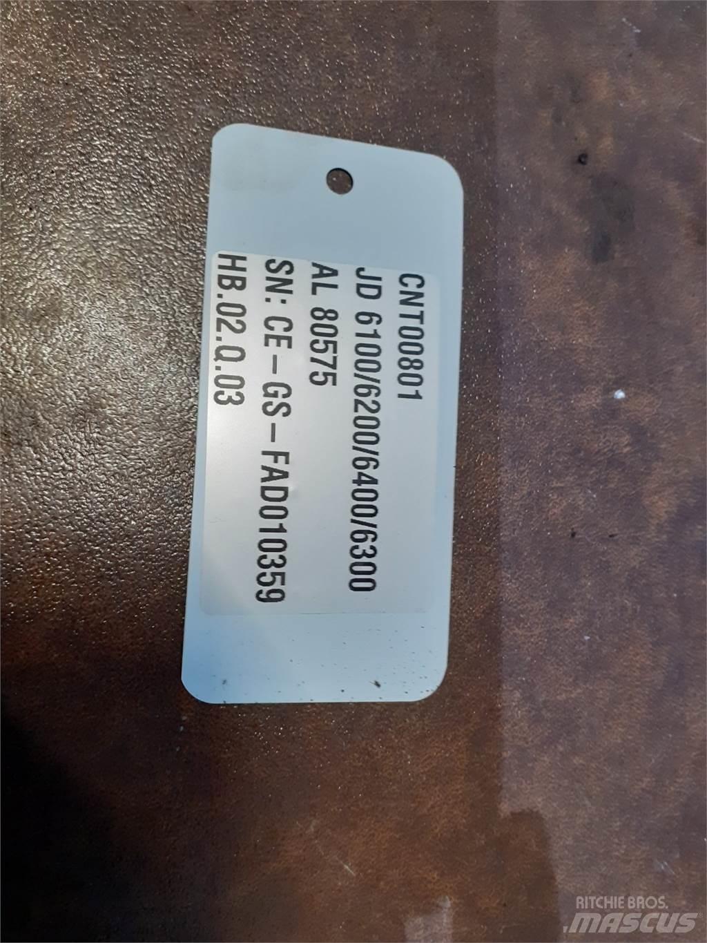 John Deere 6100 Ďalšie príslušenstvo traktorov