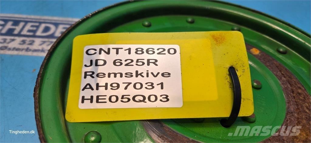 John Deere 625R Príslušenstvo a náhradné diely ku kombajnom