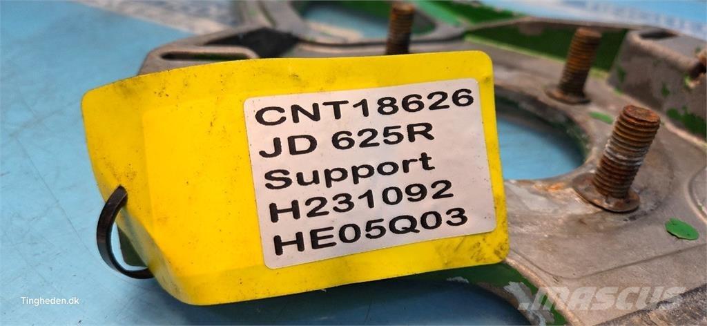 John Deere 625R Príslušenstvo a náhradné diely ku kombajnom