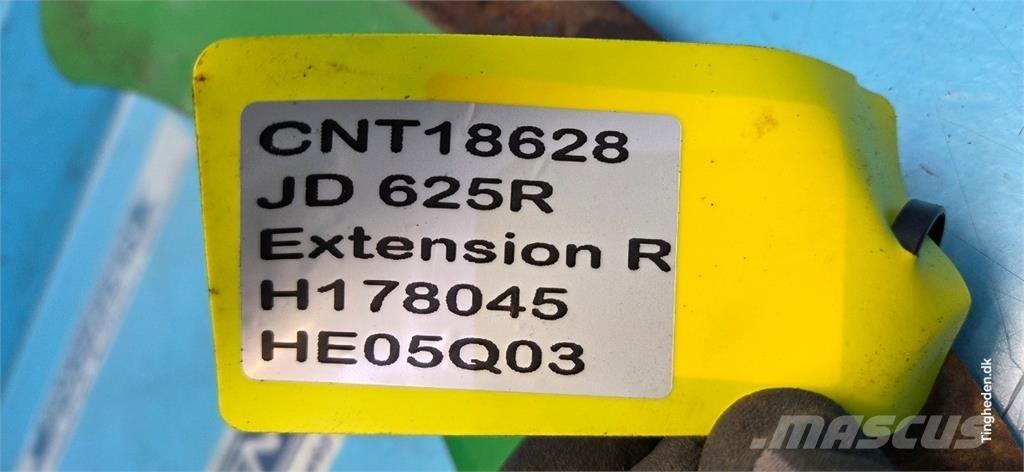 John Deere 625R Príslušenstvo a náhradné diely ku kombajnom
