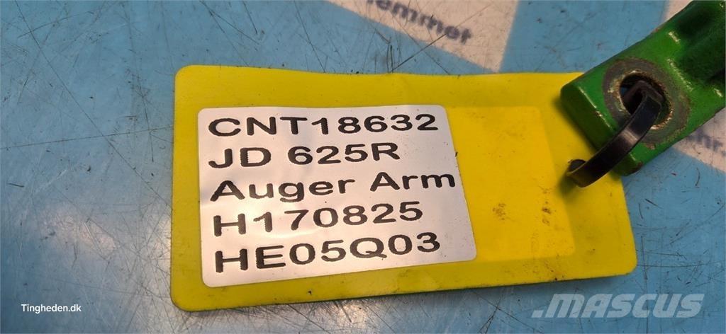 John Deere 625R Príslušenstvo a náhradné diely ku kombajnom