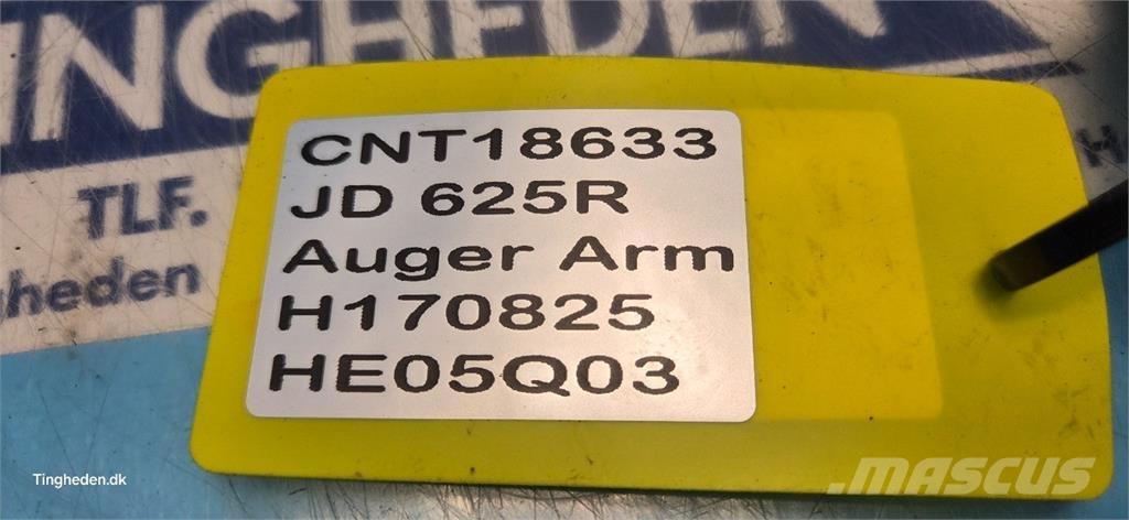 John Deere 625R Príslušenstvo a náhradné diely ku kombajnom