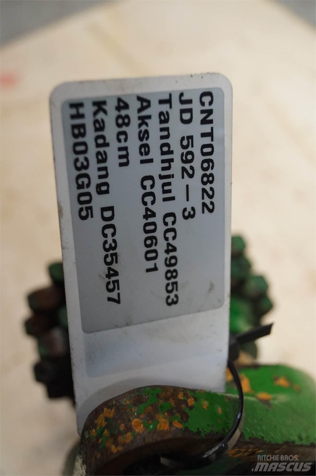 John Deere 952 Ďalšie príslušenstvo traktorov