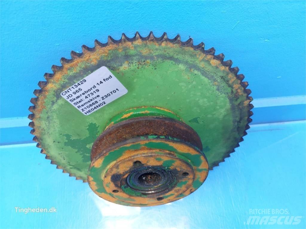 John Deere 965 Príslušenstvo a náhradné diely ku kombajnom