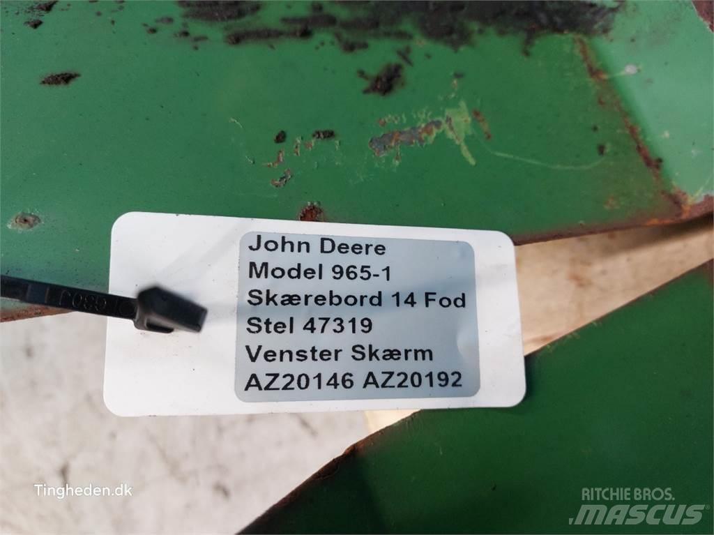 John Deere 965 Príslušenstvo a náhradné diely ku kombajnom