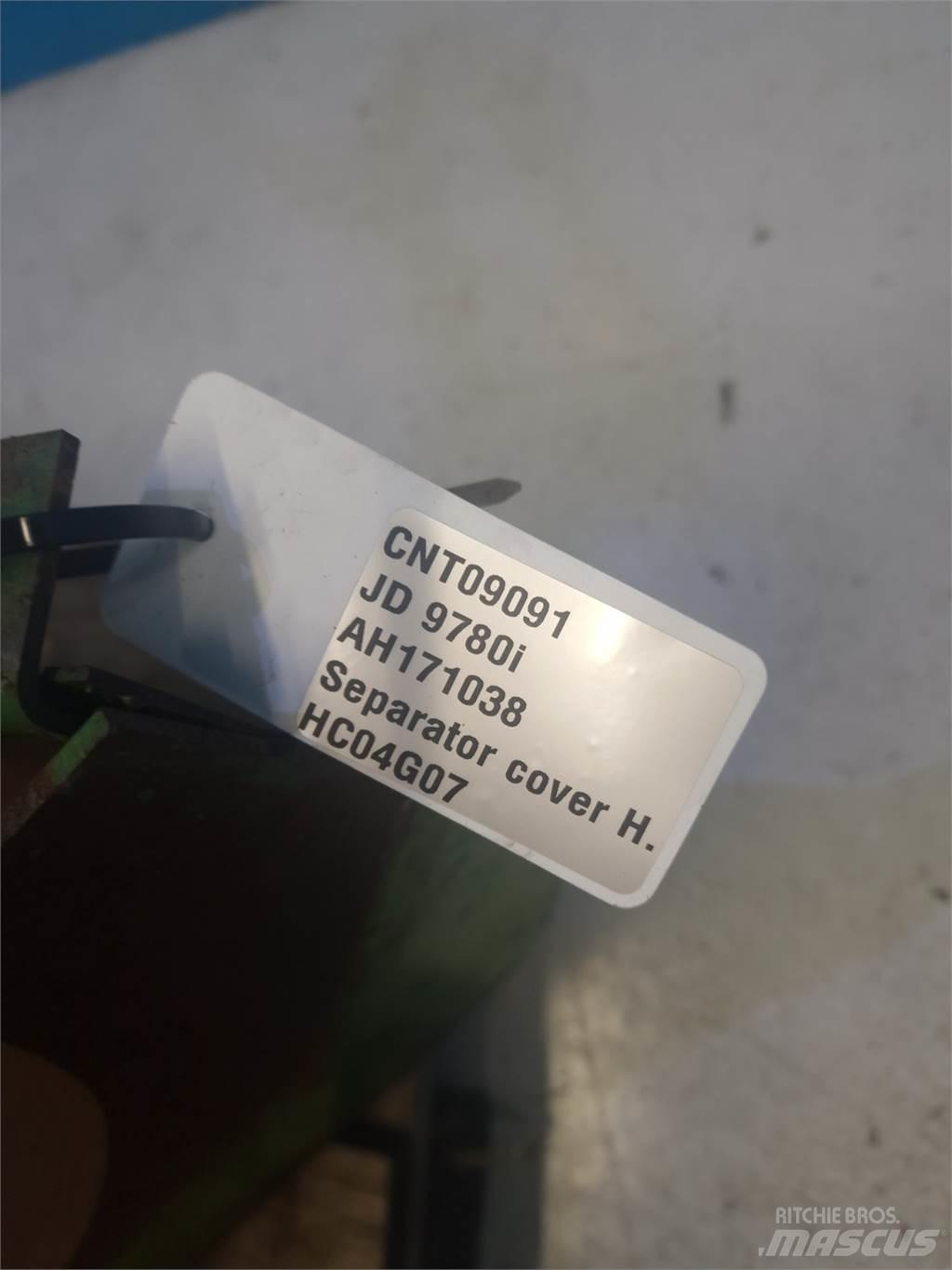 John Deere 9780 Príslušenstvo a náhradné diely ku kombajnom