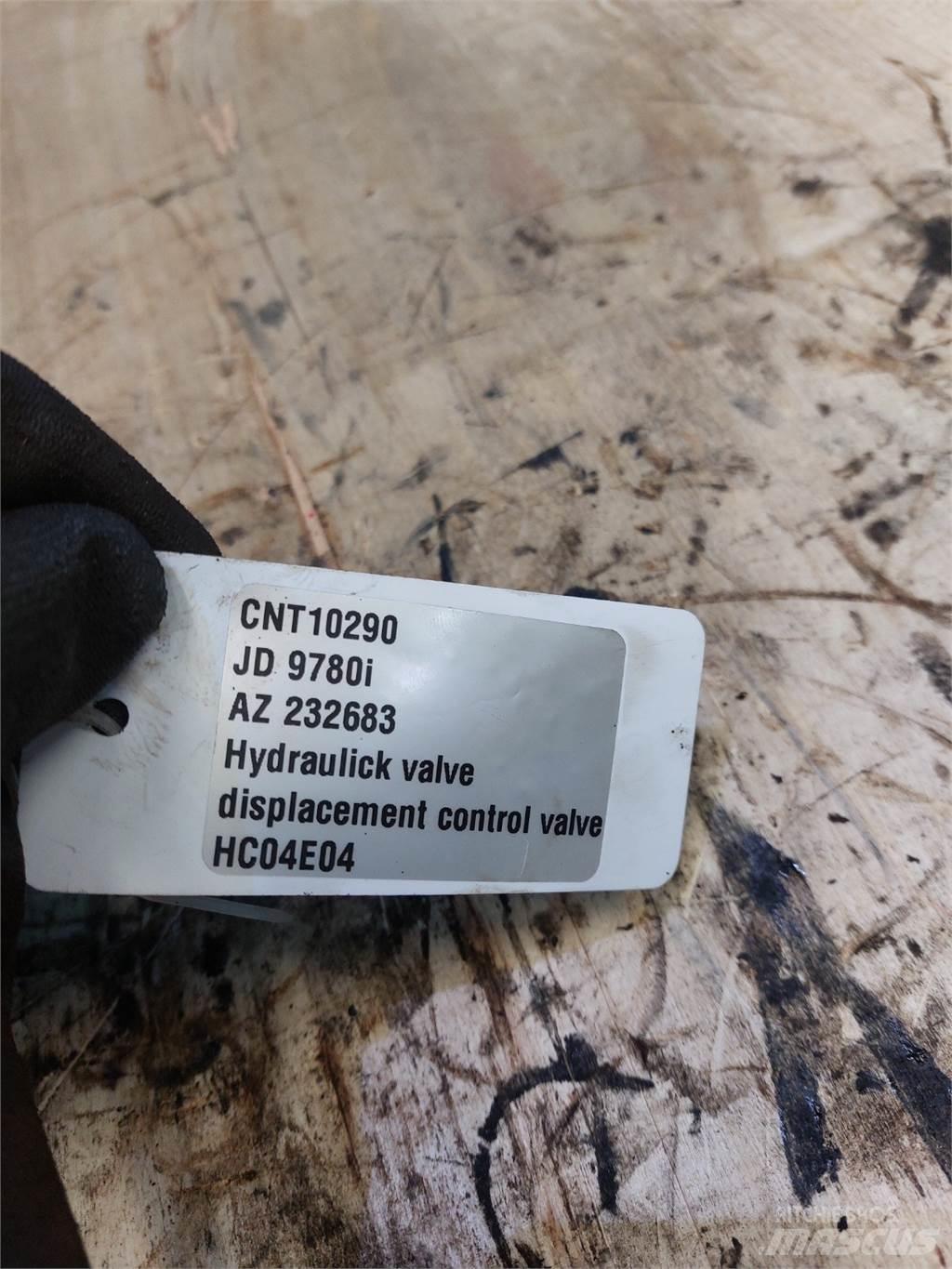 John Deere 9780 Hydraulika