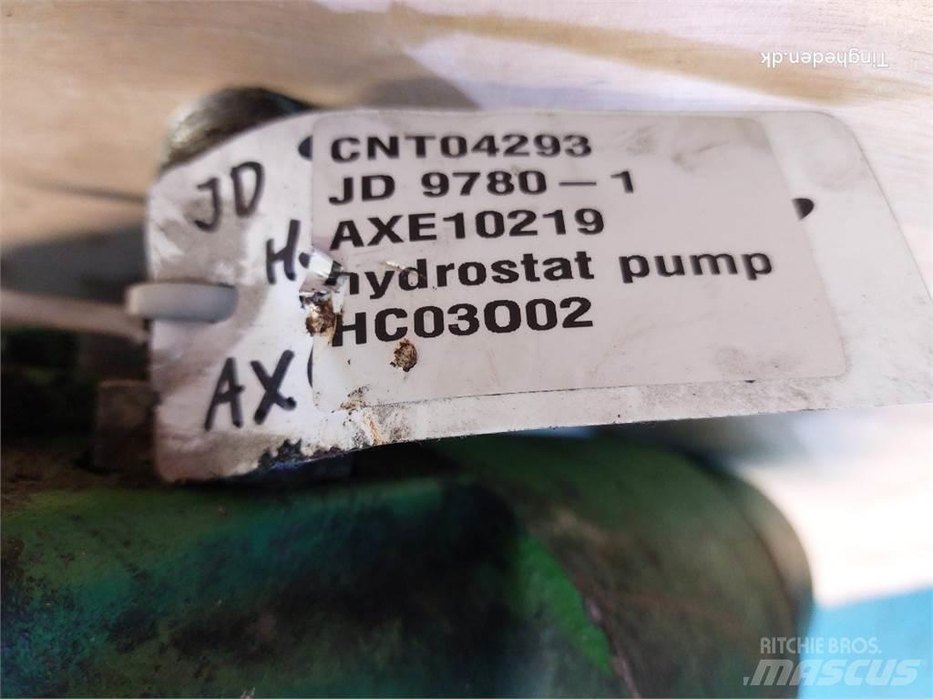 John Deere 9780 Hydraulika