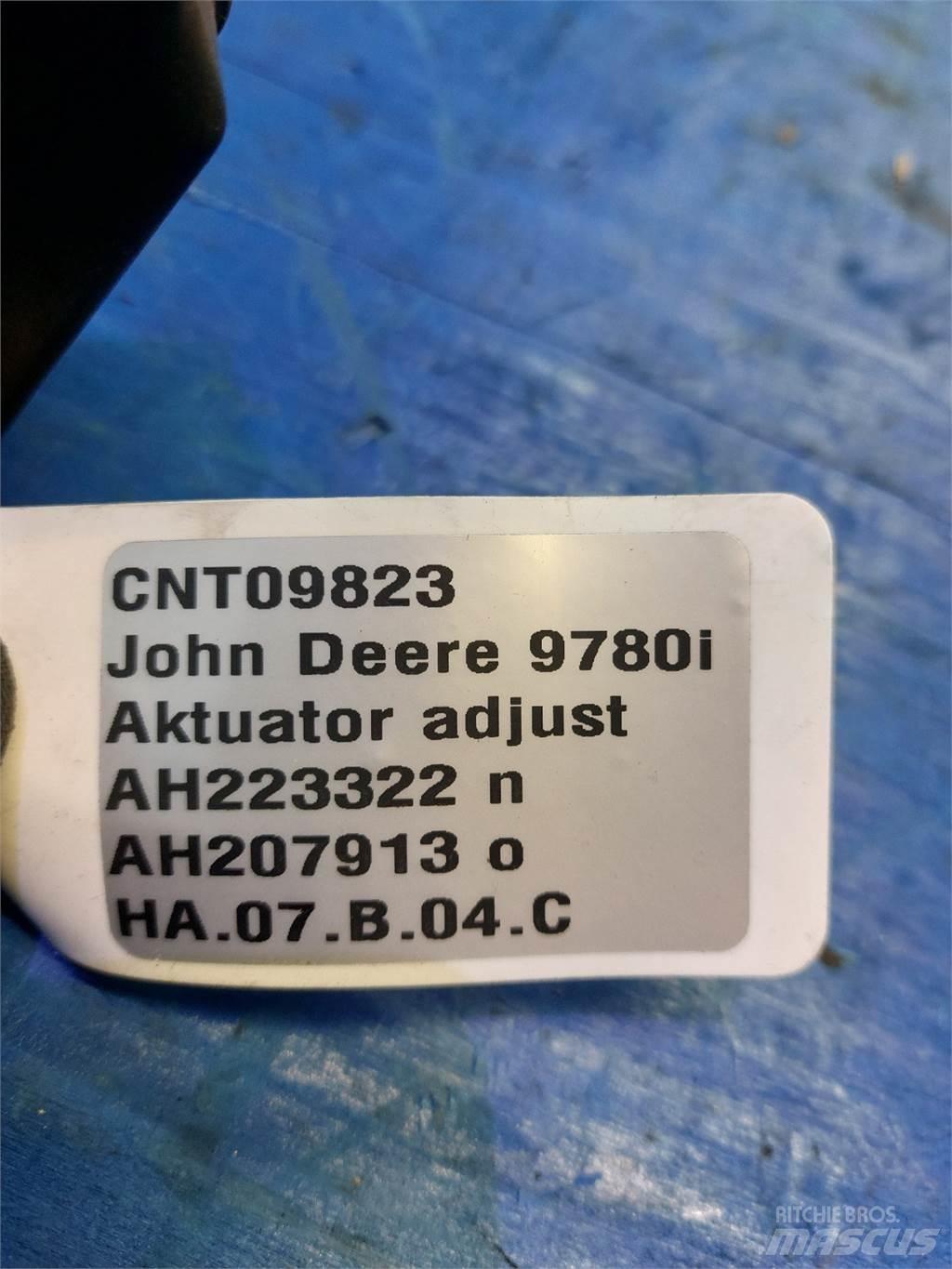 John Deere 9780i Ďalšie poľnohospodárske stroje