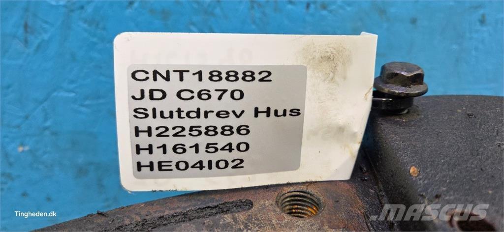 John Deere C670 Príslušenstvo a náhradné diely ku kombajnom