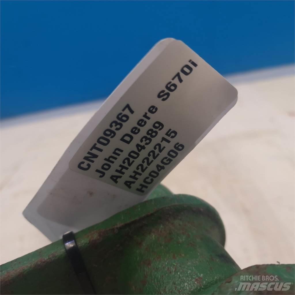 John Deere S670 Ďalšie poľnohospodárske stroje