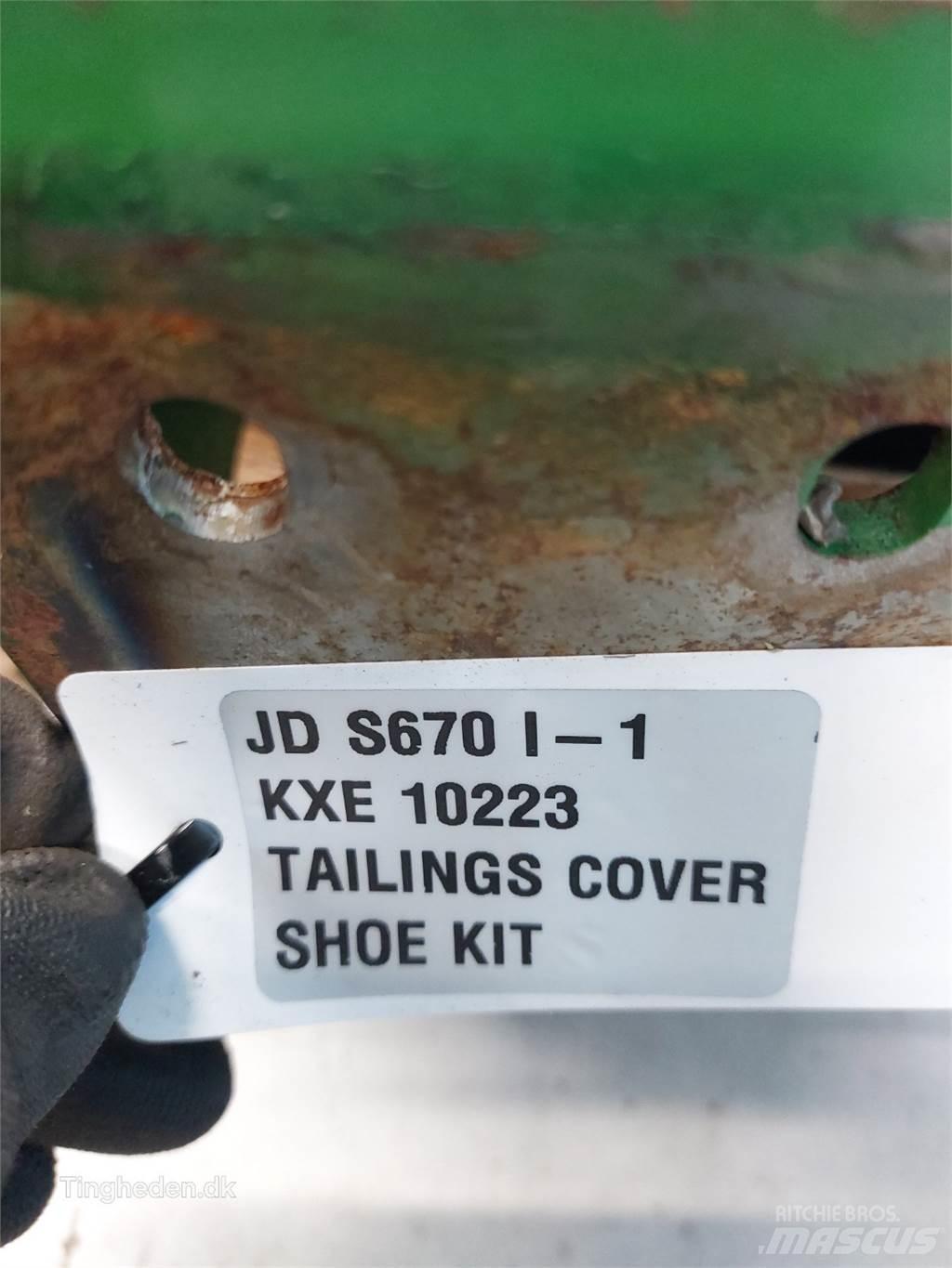 John Deere S670 Ďalšie poľnohospodárske stroje
