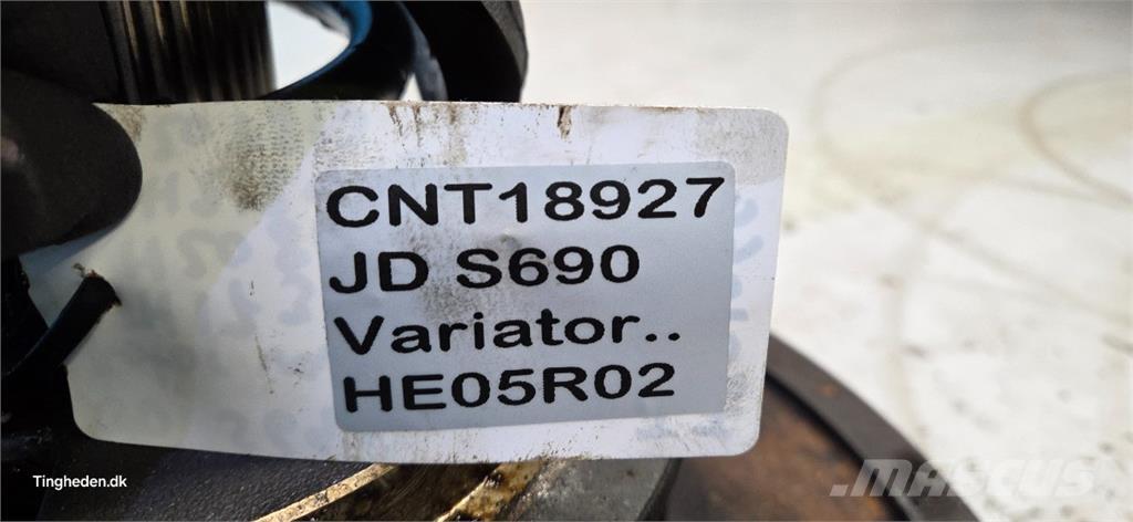John Deere S690 Ďalšie poľnohospodárske stroje