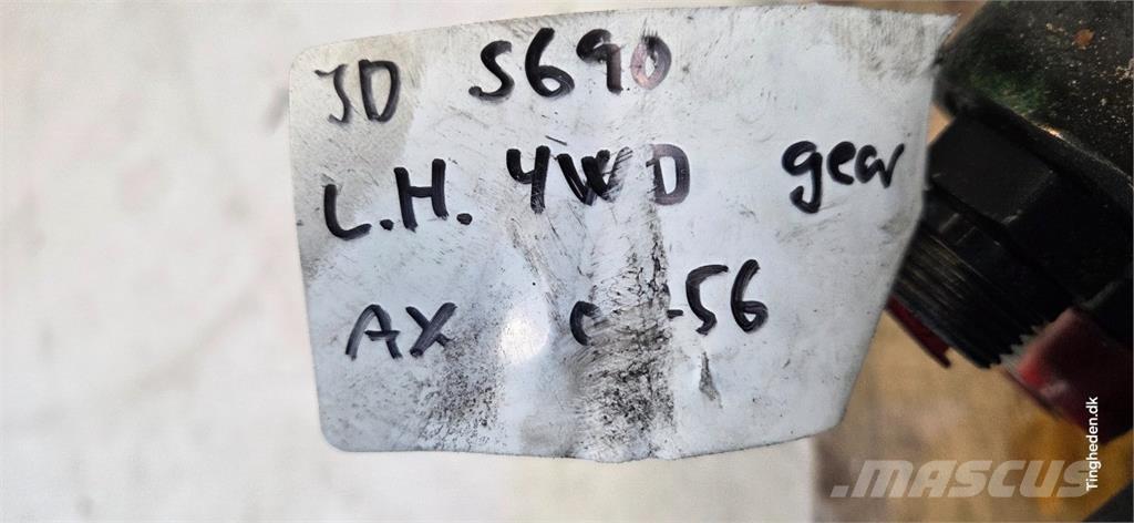 John Deere S690 Príslušenstvo a náhradné diely ku kombajnom