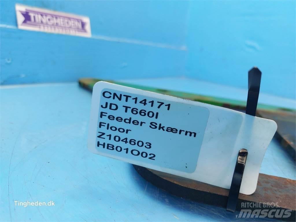 John Deere T660I Príslušenstvo a náhradné diely ku kombajnom