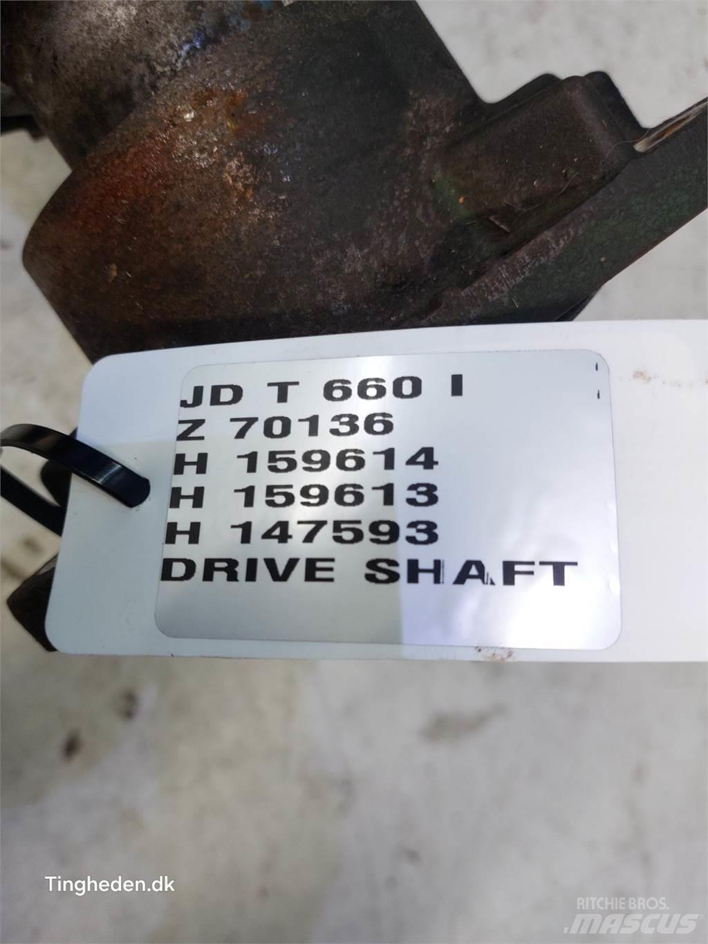 John Deere T660I Príslušenstvo a náhradné diely ku kombajnom