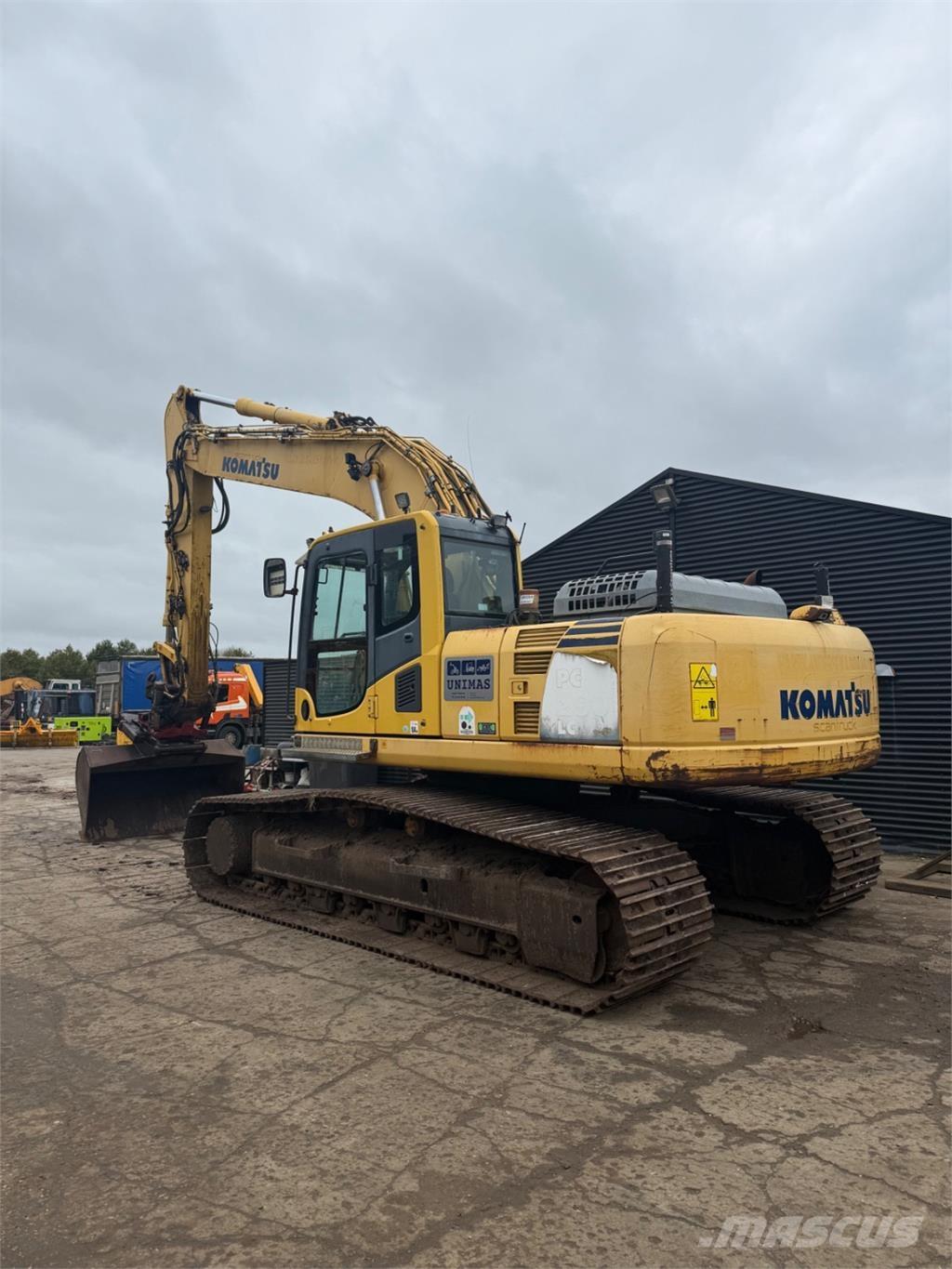 Komatsu PC290 Pásové rýpadlá