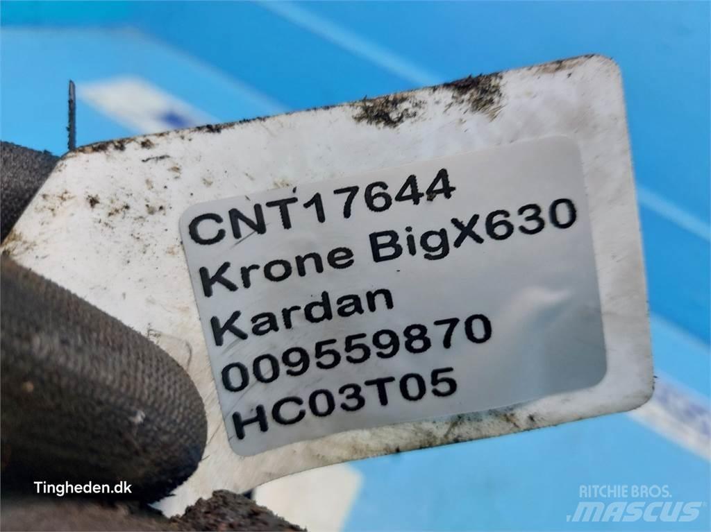 Krone Big X 630 Príslušenstvo strojov na seno a krmivo
