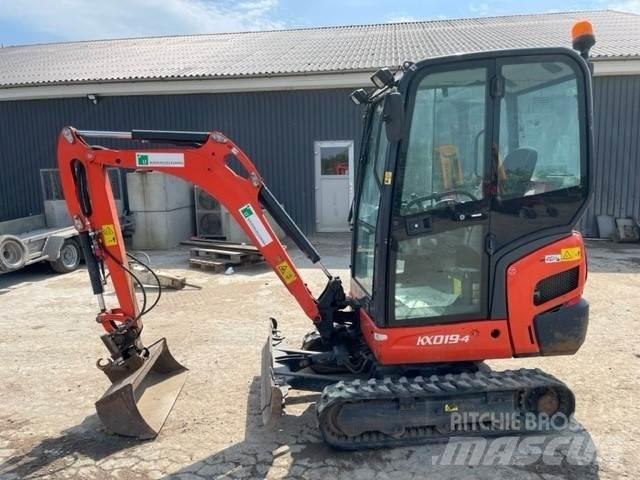 Kubota KX19-4 Mini rýpadlá < 7t