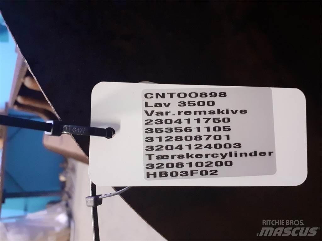 Laverda 3500 Príslušenstvo a náhradné diely ku kombajnom
