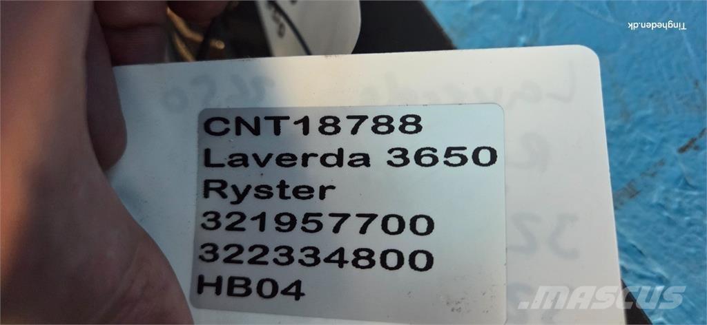 Laverda 3650 Príslušenstvo a náhradné diely ku kombajnom