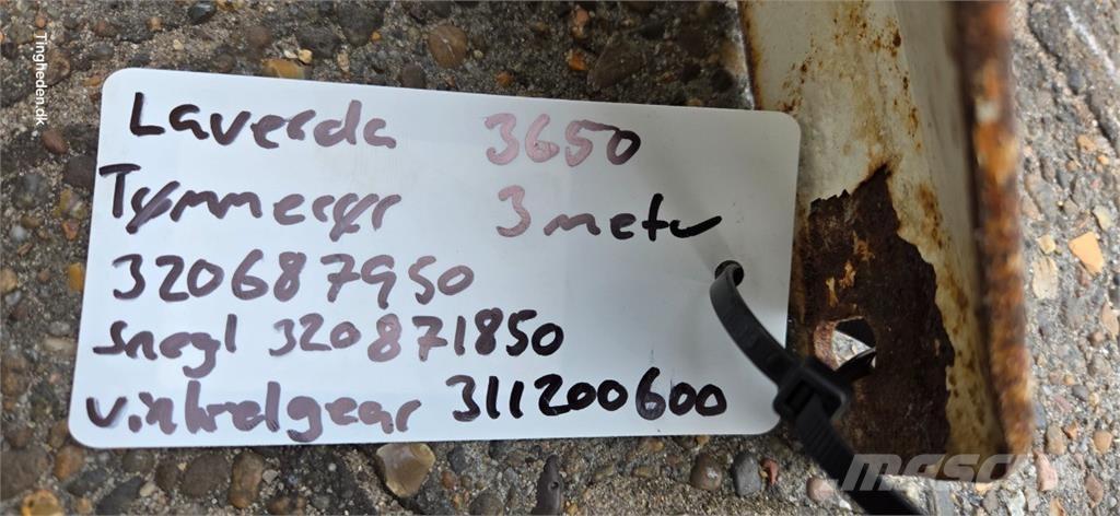 Laverda 3650 Príslušenstvo a náhradné diely ku kombajnom