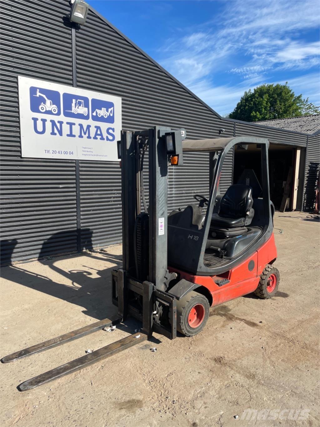 Linde H18T LPG vozíky