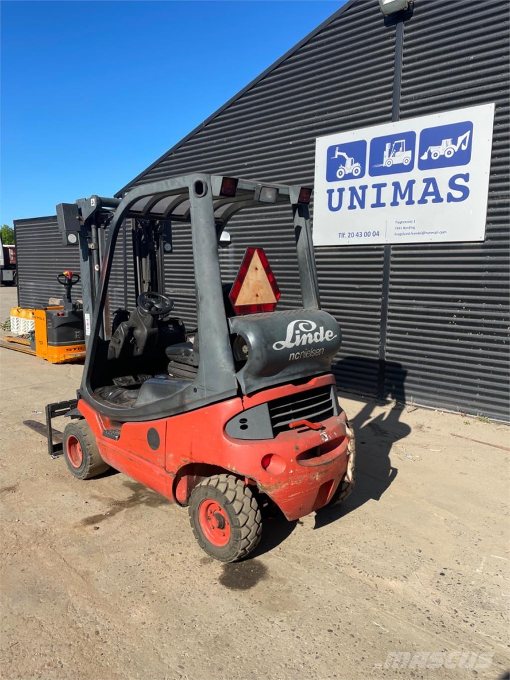 Linde H18T LPG vozíky