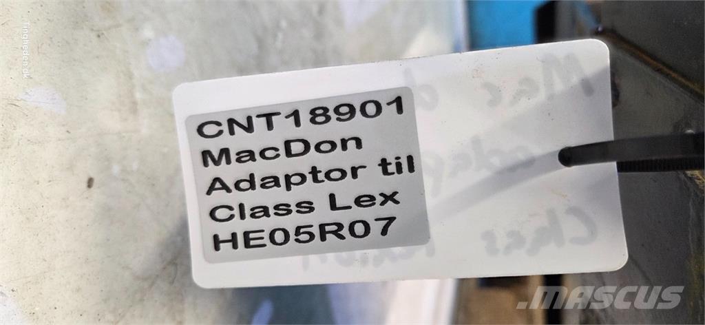 MacDon  Príslušenstvo a náhradné diely ku kombajnom