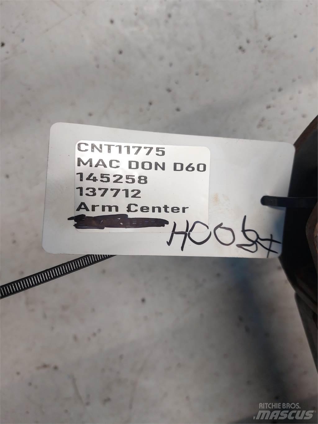 MacDon D60 Príslušenstvo a náhradné diely ku kombajnom