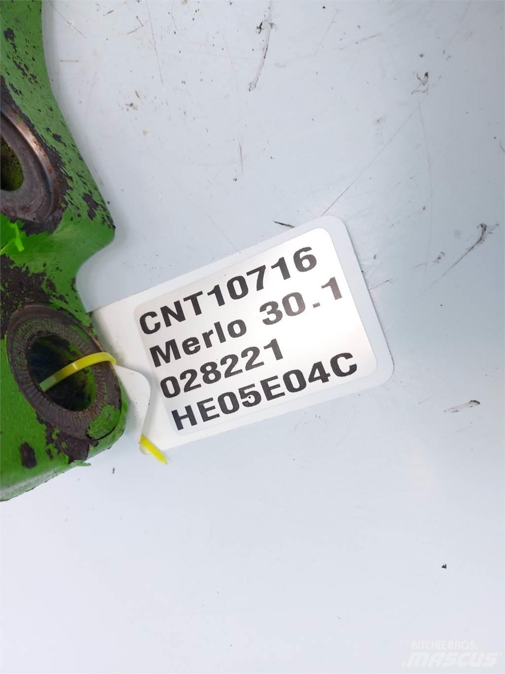 Merlo 30.1 Nápravy