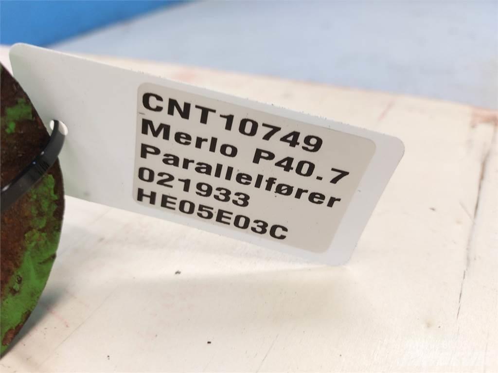 Merlo P40.7 Výložníky a lyžice