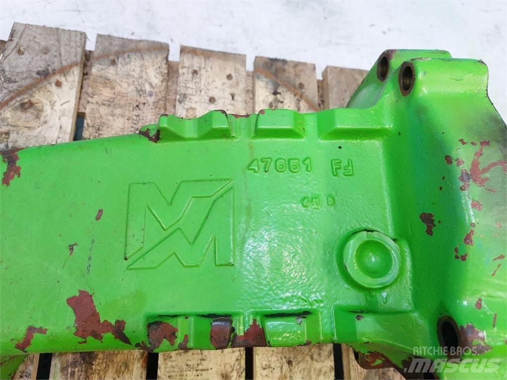 Merlo P41.7 Nápravy